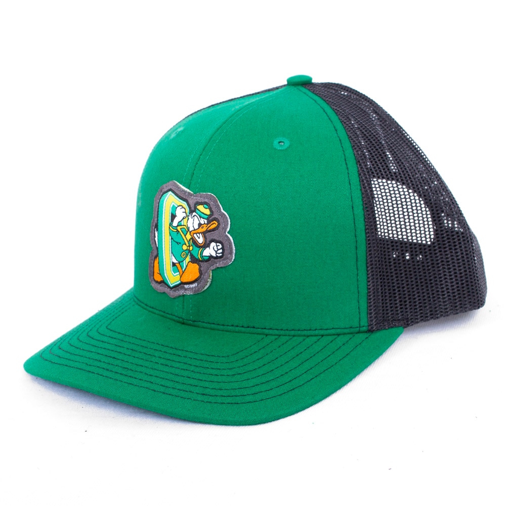 DTO, McKenzie SewOn, Green, Trucker, Cotton Blend, Accessories, Unisex, Richardson, 112, Mesh, Adjustable, Hat, 907003